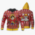 DivesArt - Luffy Ugly Christmas Sweater och Hoodie One Piece Anime Xmas