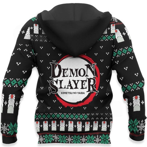 Divesart - Tanjiro Kamado Suéter feo Navidad Demon Slayer Anime Gift