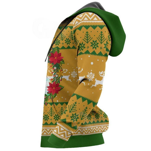 Divesart - Felpa e felpa con cappuccio di Dio Brando Ugly Christmas Felpa con cappuccio Anime Xmas di JoJo