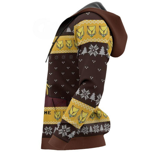 DivesArt - Dio Brando Ugly Christmas Tröja och Hoodie Jojo's Bizarre Adventure Xmas