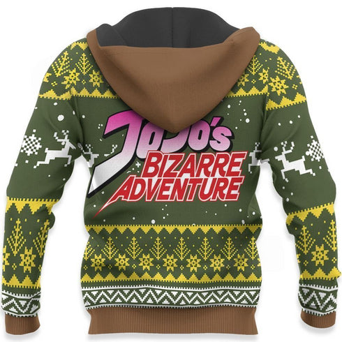 Joseph Joestar Ugly Christmas Sweater JoJo's Anime Shirt