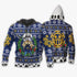 DivesArt - Trafalgar Law Ugly Christmas Sweater och Hoodie One Piece Anime Xmas