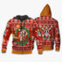 DivesArt - Portgas Ace Ugly Christmas Sweater och Hoodie One Piece Anime Xmas