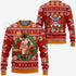 DivesArt - Portgas Ace Ugly Christmas Sweater och Hoodie One Piece Anime Xmas