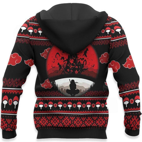 Divesart - Itachi Chrismast -Pullover Akatsuki Anime Weihnachtsgeschenk