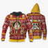 DivesArt - Rolig Luffy Ugly Christmas Sweater och Hoodie Custom One Piece Anime Xmas Presenter