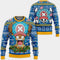 DivesArt - Chopper Ugly Christmas Sweater och Hoodie Custom One Piece Anime Xmas Presenter