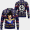 Divesart - Suéter de Navidad Prince Vegeta Custom Anime Dragon Ball Regalos de Navidad