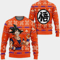 Divesart - Goku Weihnachtspullover und Hoodie Custom Anime Dragon Ball Weihnachtsgeschenke