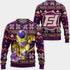 Divesart - Golden Frieza Brutto maglione di Natale e felpa con cappuccio Regali di Natale personalizzati Anime Dragon Ball
