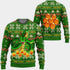 DivesArt - Shenron Ugly Christmas Sweater och Hoodie Custom Anime Dragon Ball Xmas Presenter