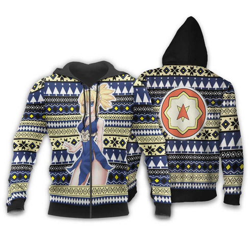 Divesart - Kohaku brutto maglione di Natale e felpa con cappuccio Anime personalizzati Dr Stone Xmas Gifts