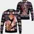 Divesart - Ryomen Sukuna Weihnachtspullover und Hoodie Custom Anime Jujutsu Kaisen Weihnachtsgeschenke