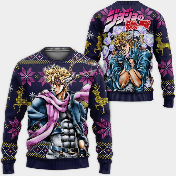 Divesart - Caesar Anthonio Zeppeli Ruma joulupaita ja huppari Custom JoJon Bizzare Adventure Anime -joululahjat