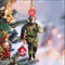giftngon - Personalized Firefighter Christmas Ornament | Custom Shaped Ornament New V3