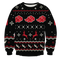 DiveSart - Pull en laine unisexe de Noël Akatsuki - Pull de Noël laid