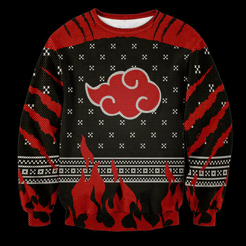 DiveSart - Akatsuki Pride Christmas Unisexe Pull en laine - Ugly Christmas Pull