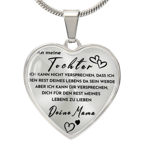 Divesart - Herz Halskette - Für meine Tochter von Mama