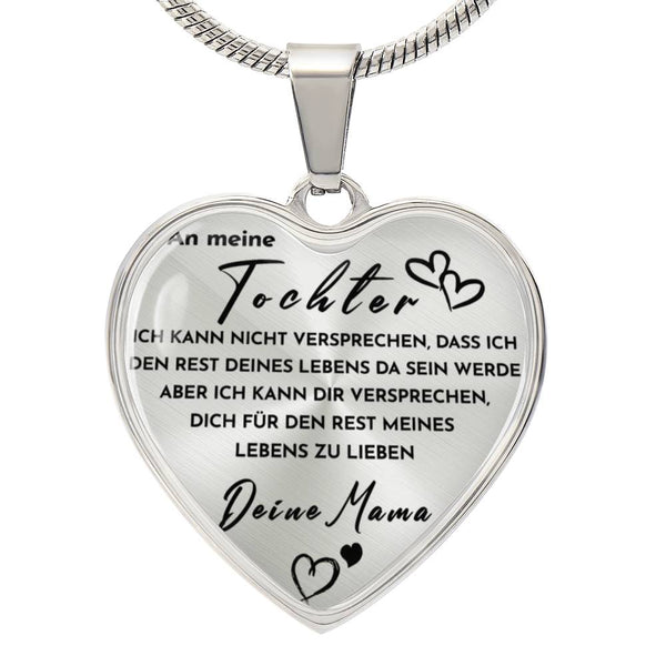 Divesart - Herz Halskette - Für meine Tochter von Mama