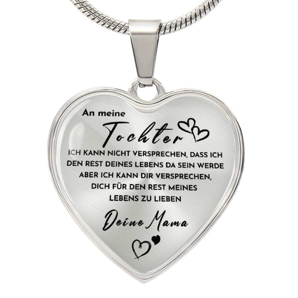 Divesart - Herz Halskette - Für meine Tochter von Mama 2