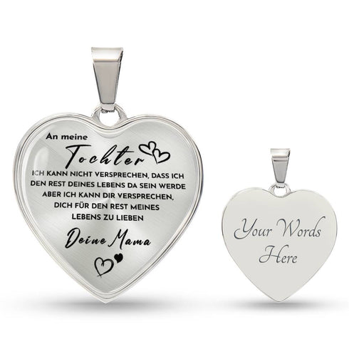 Divesart - Herz Halskette - Für meine Tochter von Mama 2