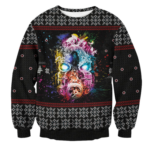 Divesart - Borderlands Psycho Unisex wollen trui - Ugly Christmas Sweater