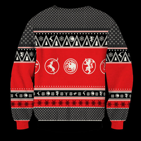 Christmas is Coming Unisex Wool Sweater