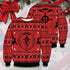 DiveSart - Pull de laine unisexe de Noël à l'alchimiste Fullmetal - Pull de Noël laid