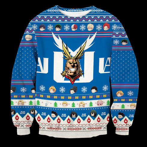 Divesart - Go Beyond, Plus Ultra Unisex Wool Sweater - Ugly Christmas Sweater
