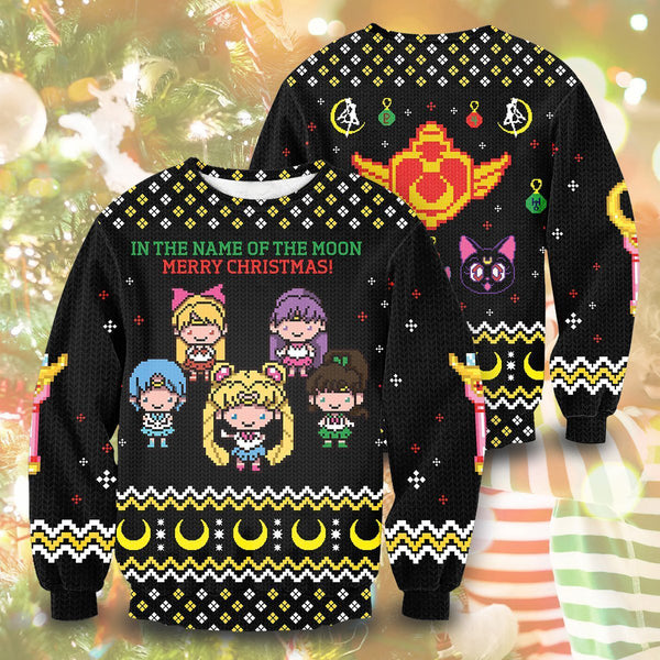 Divesart - Suéter de lana unisex In The Name of The Moon