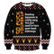 Divesart - Learn Japanese Christmas Unisex Wool Sweater - Ugly Christmas Sweater