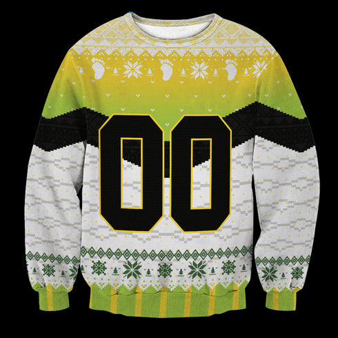 Divesart - Gepersonaliseerde Itachiyama Christmas Unisex Wool Sweater - Ugly Christmas Sweater