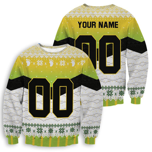 Divesart - Gepersonaliseerde Itachiyama Christmas Unisex Wool Sweater - Ugly Christmas Sweater