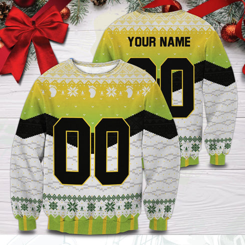 Divesart - Gepersonaliseerde Itachiyama Christmas Unisex Wool Sweater - Ugly Christmas Sweater