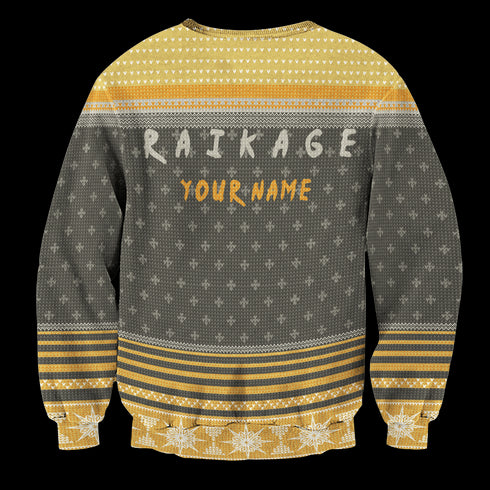 Personalized Raikage Unisex Wool Sweater