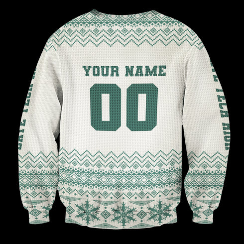 Personalized Team Datekou Christmas Unisex Wool Sweater