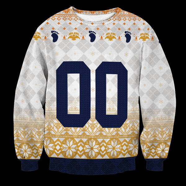 Divesart - Personalisiertes Team Schweiden Adlers Weihnachten Unisex Wollpullover - Weihnachtspullover