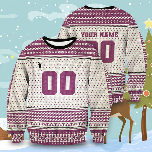 Personalized Team Shiratorizawa Christmas Unisex Wool Sweater