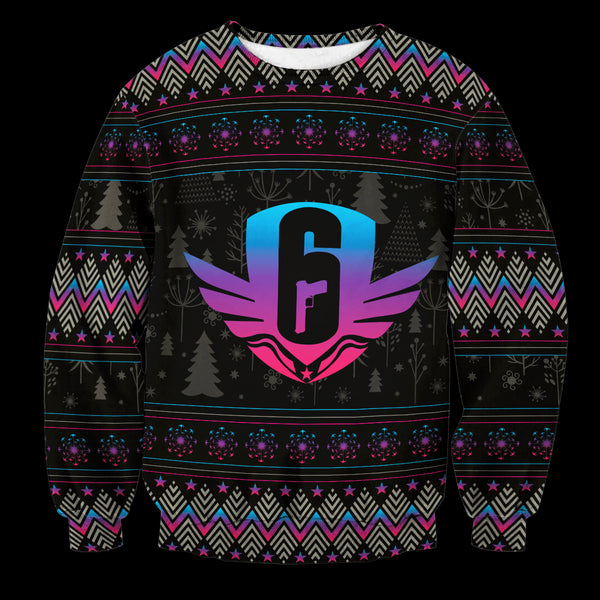 Divesart - Six Siege Holiday Unisex Wollpullover - Weihnachtspullover