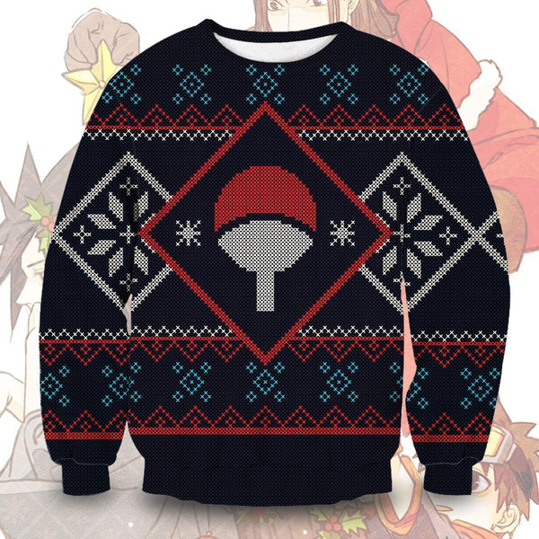 Divesart - Uchiha Clan Unisex Wollpullover - Weihnachtspullover