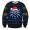 Divesart - Suéter de lana unisex Witcher Geralt Christmas