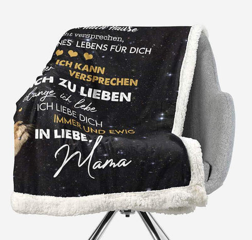 Divesart - Decke von Mutter zu Tochter - "Die Freuden des Lebens"