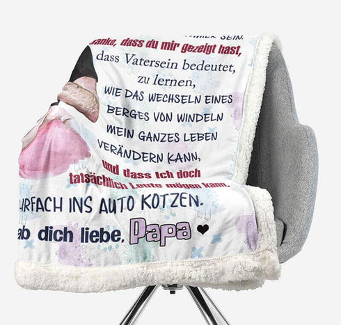 Divesart - Decke vom Vater an den Sohn - "Für dich, Sohn, bin ich zu allem bereit"