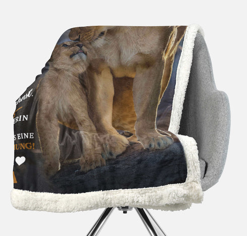 Divesart - Decke von Mutter zu Tochter - "Gut, dass du immer da bist"