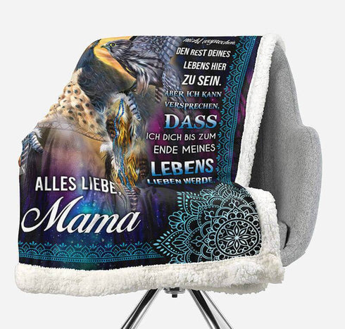 Divesart - Decke von Mutter zu Sohn - "Du bist meine Flügel"