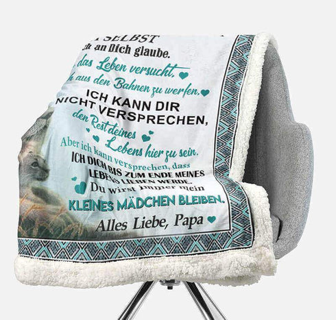 Divesart - Decke vom Vater an die Tochter - "Ich sehe mich in dir"