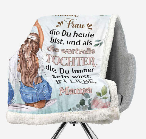 Divesart - Decke von Mutter zu Tochter - "Unendliche Liebe"