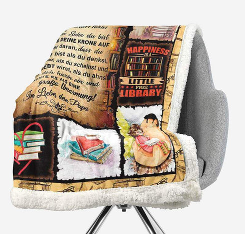 Divesart - Decke vom Vater an die Tochter - "Seelenfrieden"