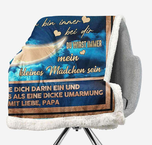 Divesart - Decke vom Vater an die Tochter - "Meine Ewigkeit ist in dir"