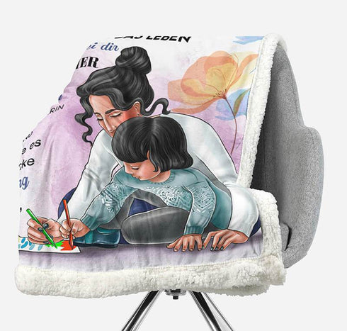 Divesart - Decke von Mutter zu Sohn - "Wunderbare Momente mit dir"